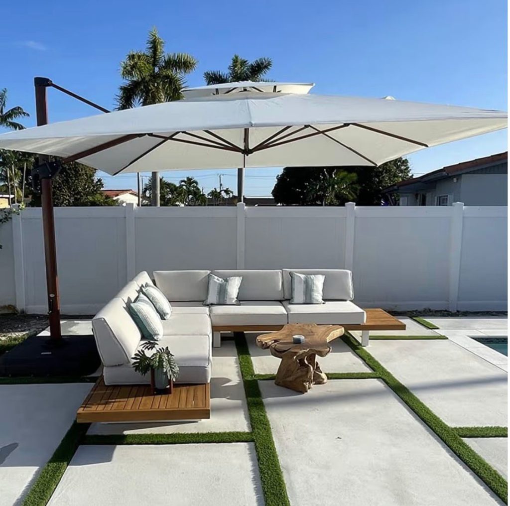 Outdoor seating